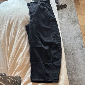 We The Free Good Luck Mid-Rise Barrel Jeans
